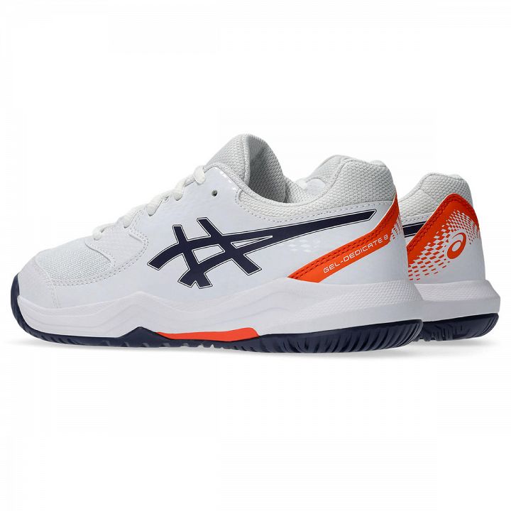 ASICS Gel-Dedicate 8 GS White / Indigo Fog