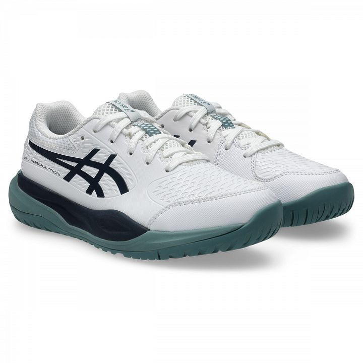 ASICS Gel-Resolution X GS White / Midnight