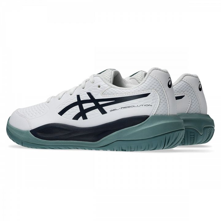 ASICS Gel-Resolution X GS White / Midnight