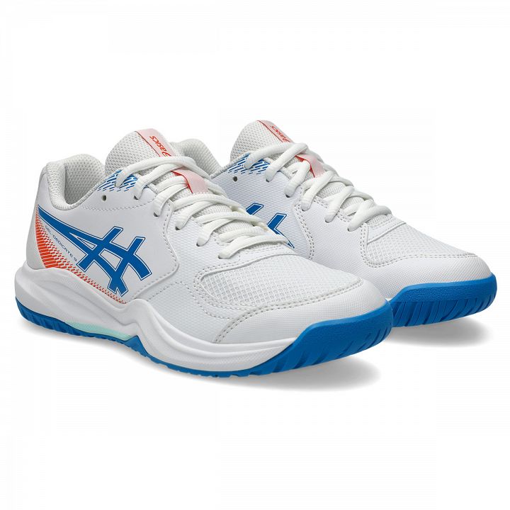 ASICS Gel-Dedicate 9 GS White / Directoire Blue