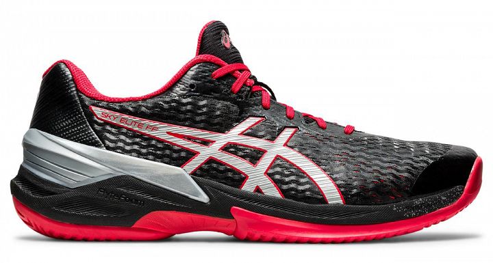 ASICS Sky Elite FF Black / Pure Silver / Red