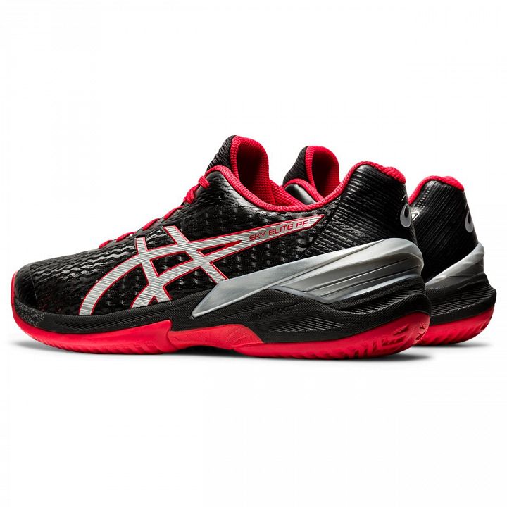 ASICS Sky Elite FF Black / Pure Silver / Red