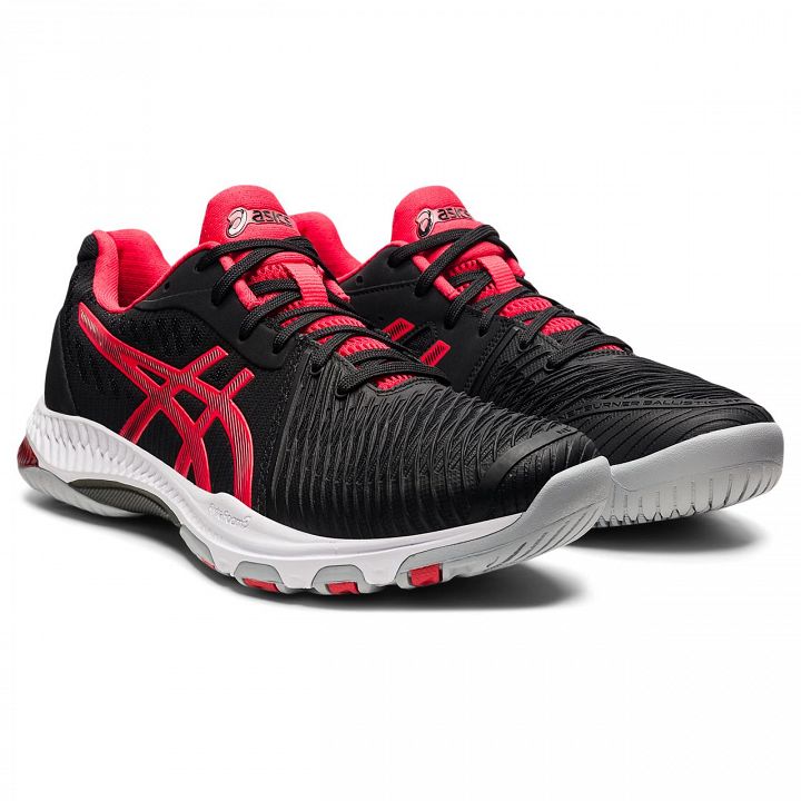 ASICS Netburner Ballistic FF 2 Black / Electric Red
