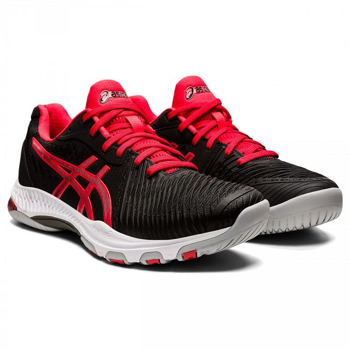 ASICS Netburner Ballistic FF 2 Black / Electric Red