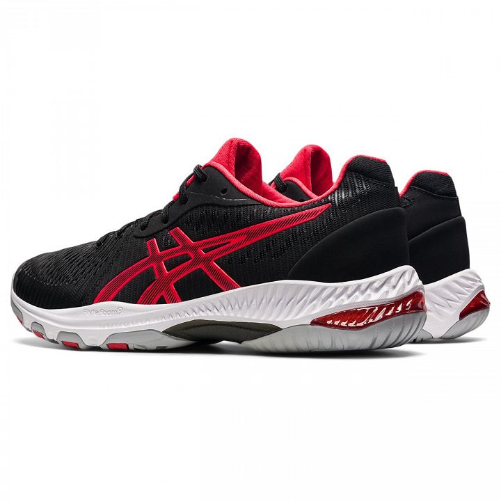ASICS Netburner Ballistic FF 2 Black / Electric Red