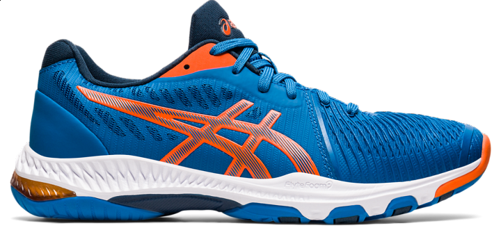 ASICS Netburner Ballistic FF 2 Reborn Blue / Marigold Orange
