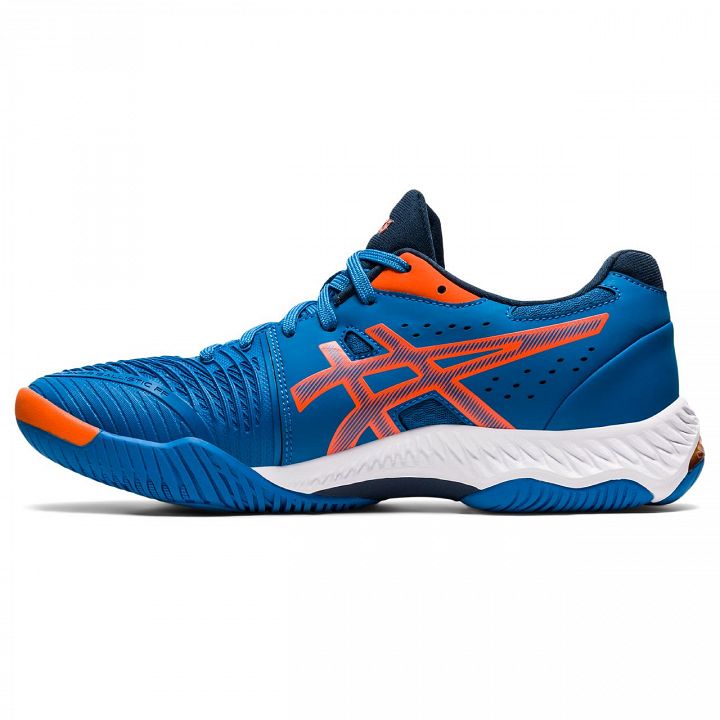 ASICS Netburner Ballistic FF 2 Reborn Blue / Marigold Orange