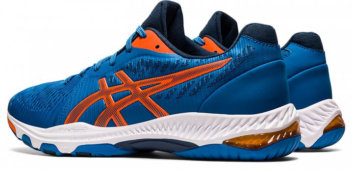 ASICS Netburner Ballistic FF 2 Reborn Blue / Marigold Orange