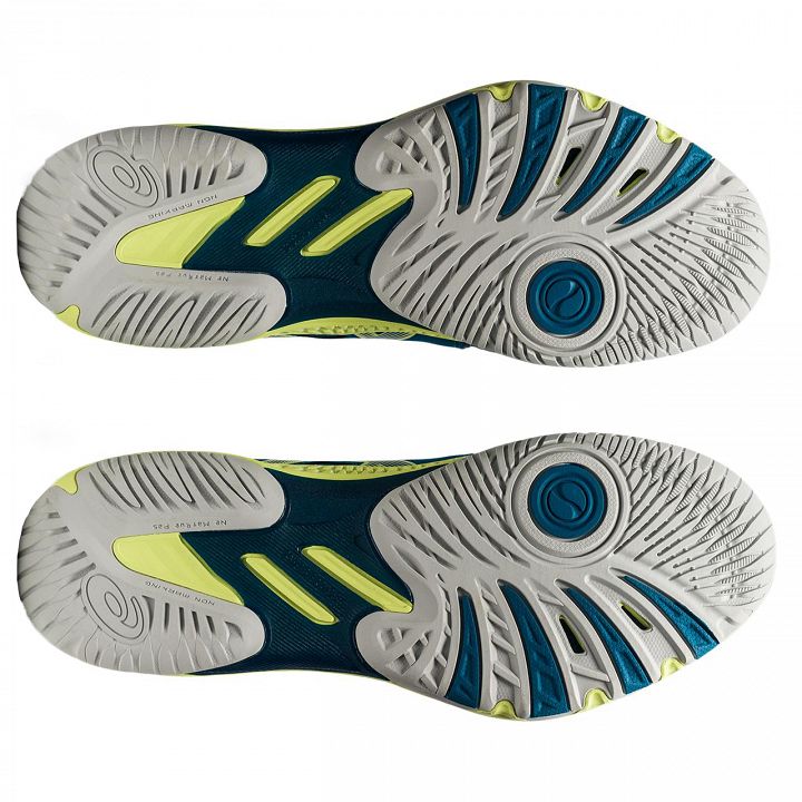 ASICS Netburner Ballistic FF 2 Deep Sea Teal / Glow Yellow