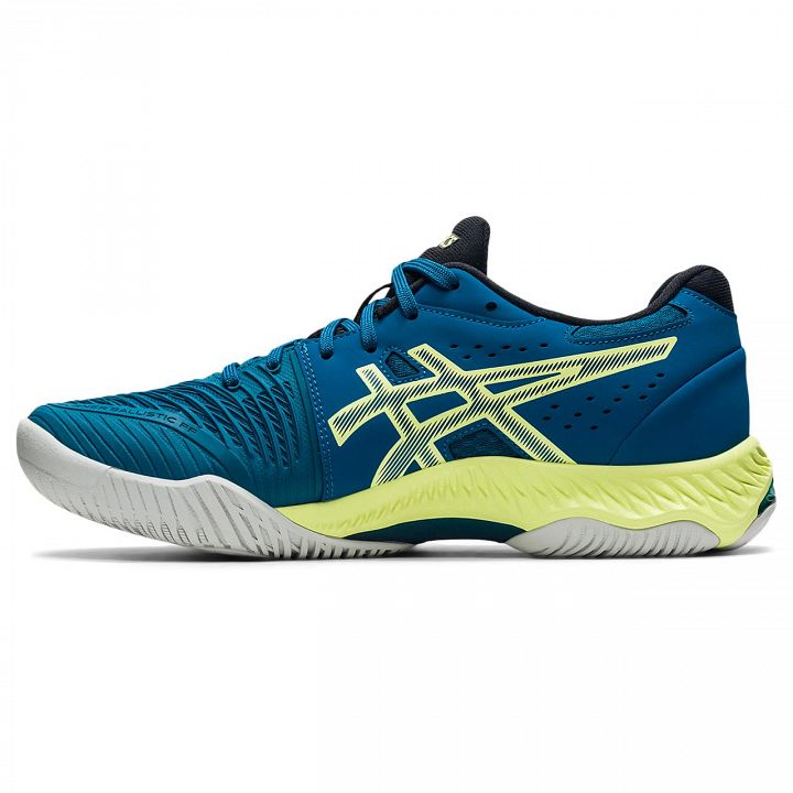 ASICS Netburner Ballistic FF 2 Deep Sea Teal / Glow Yellow