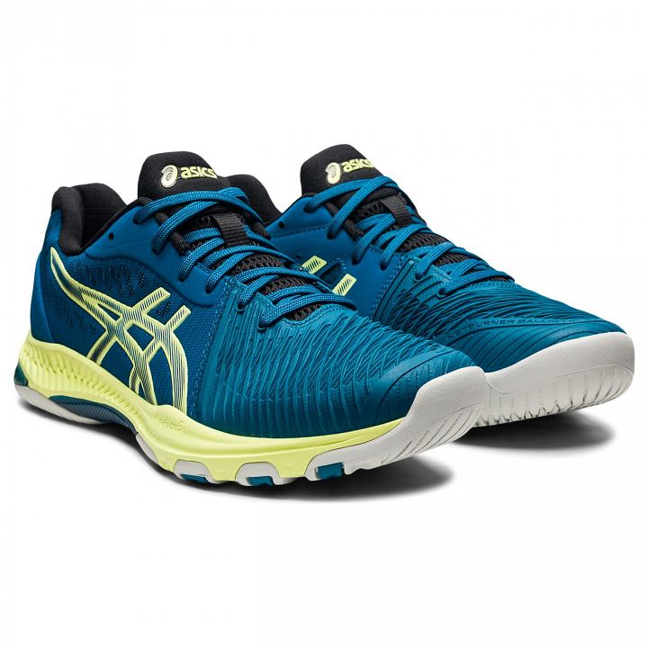 ASICS Netburner Ballistic FF 2 Deep Sea Teal / Glow Yellow