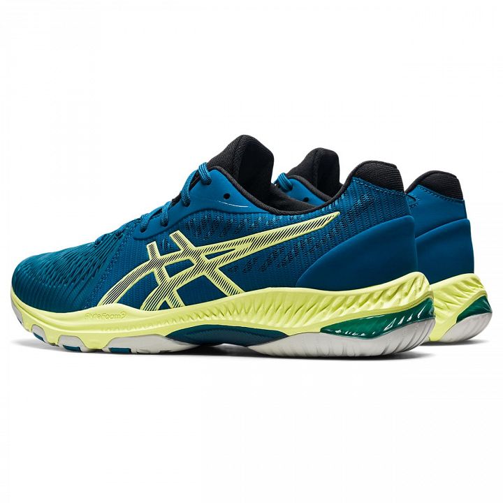 ASICS Netburner Ballistic FF 2 Deep Sea Teal / Glow Yellow