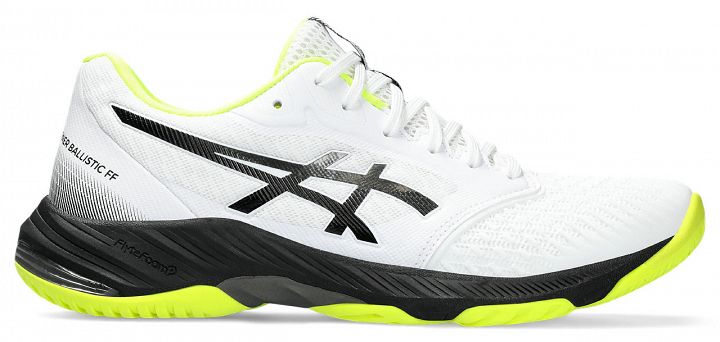 ASICS Netburner Ballistic FF 3 White / Gunmetal
