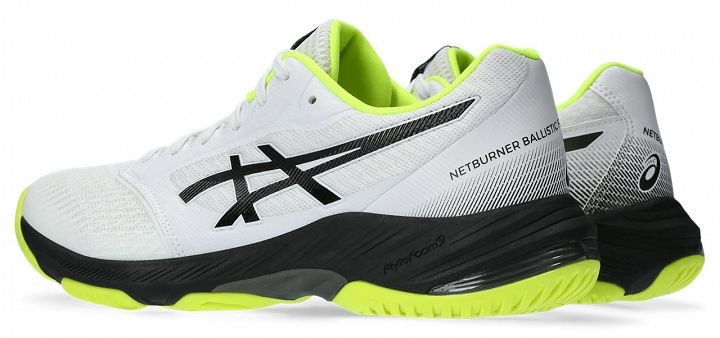 ASICS Netburner Ballistic FF 3 White / Gunmetal
