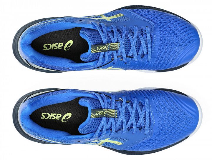 ASICS Netburner Ballistic FF 3 Illusion Blue / Glow Yellow