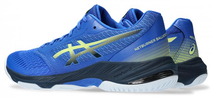 ASICS Netburner Ballistic FF 3 Illusion Blue / Glow Yellow