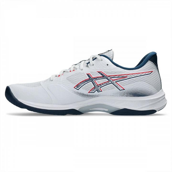 ASICS Netburner Ballistic FF 4 White / Mako Blue