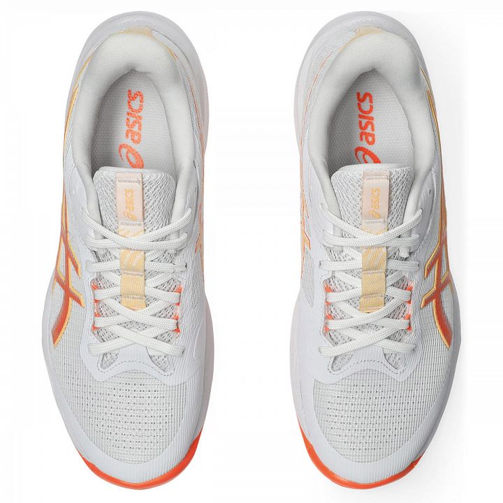 ASICS Netburner Ballistic FF 4 White / Vivid Coral