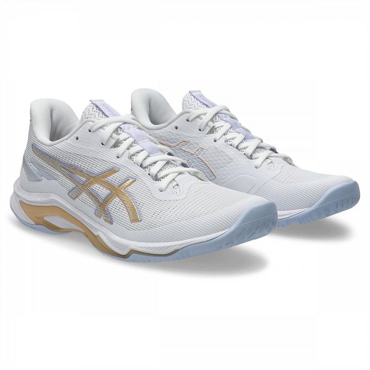 ASICS Netburner Ballistic FF 4 White / Champagne