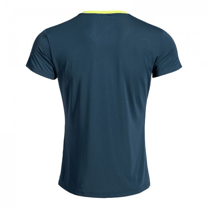 Joma Smash SS Tee Navy Blue / Lime