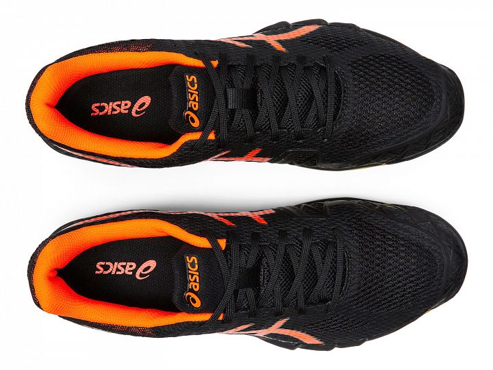 ASICS Gel-Blade 7 Black / Shocking Orange