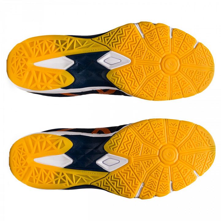 ASICS Gel-Blade 7 French Blue / Marigold Orange