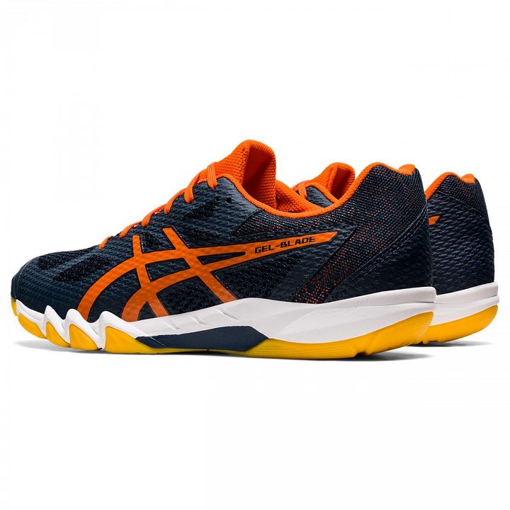 ASICS Gel-Blade 7 French Blue / Marigold Orange
