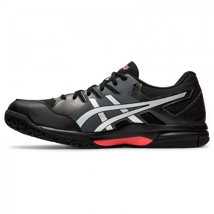 ASICS Gel-Rocket 9 Black / Sunrise Red