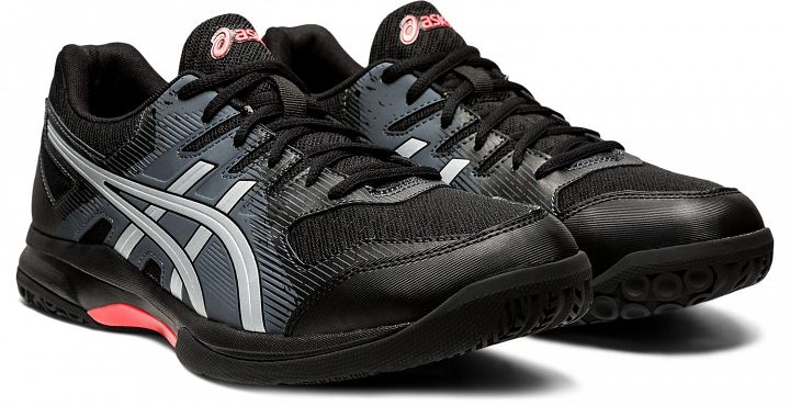 ASICS Gel-Rocket 9 Black / Sunrise Red