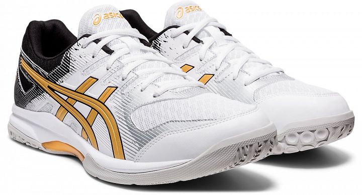 ASICS Gel-Rocket 9 White / Pure Gold