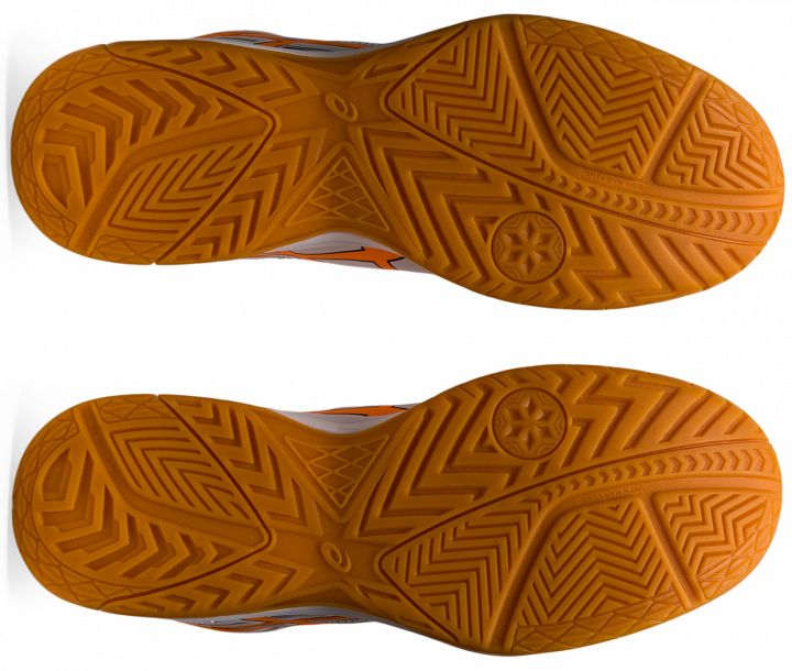 ASICS Upcourt 4 White / Shocking Orange