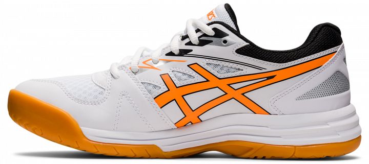 ASICS Upcourt 4 White / Shocking Orange