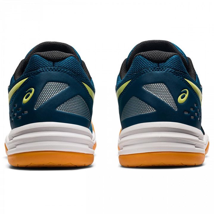 ASICS Upcourt 4 Deep Sea Teal / Glow Yellow