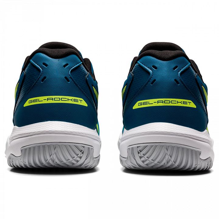 ASICS Gel-Rocket 10 Deep Sea Teal / Glow Yellow
