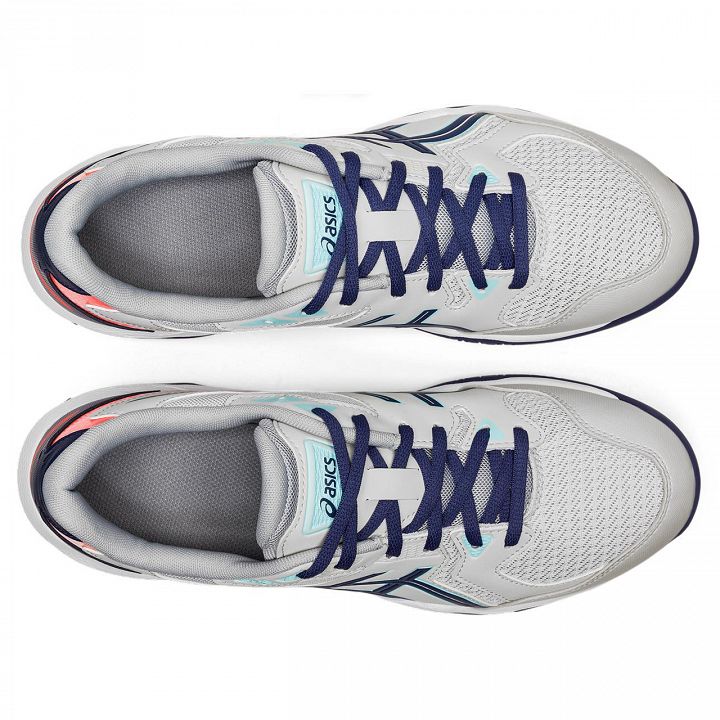 ASICS Gel-Rocket 10 Glacier Grey / Sunrise Red