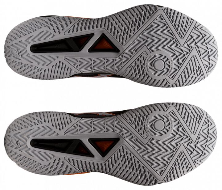 ASICS Gel-Tactic Black / Shocking Orange