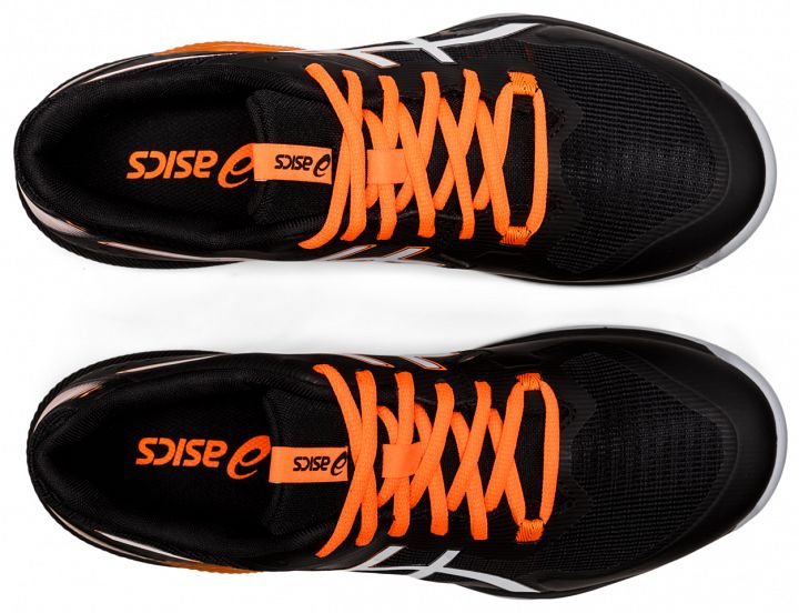 ASICS Gel-Tactic Black / Shocking Orange