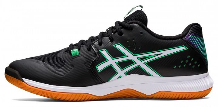 ASICS Gel-Tactic Black / New Leaf
