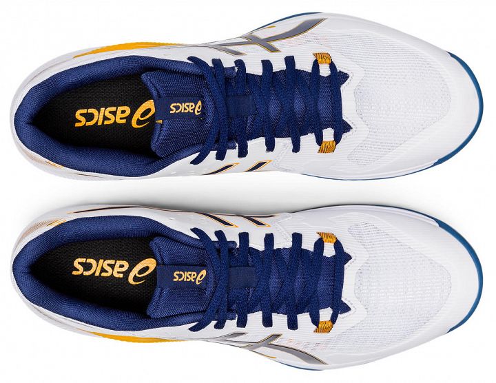 ASICS Gel-Tactic White / Deep Ocean