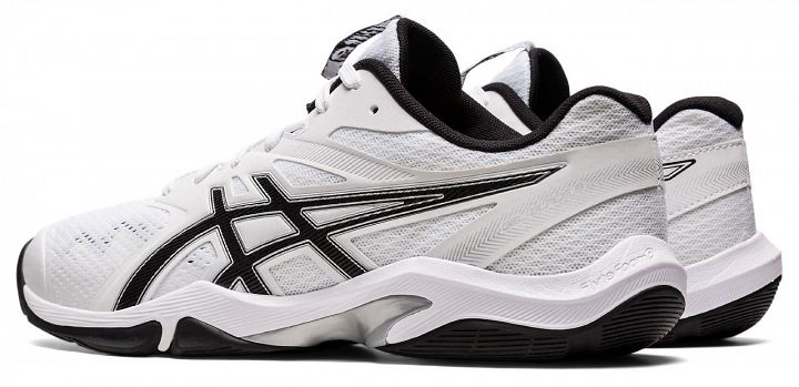 ASICS Gel-Blade 8 White / Pure Silver