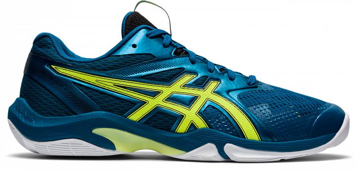 ASICS Gel-Blade 8 Deep Sea Teal / Glow Yellow