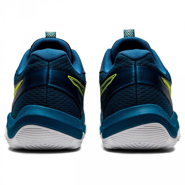 ASICS Gel-Blade 8 Deep Sea Teal / Glow Yellow