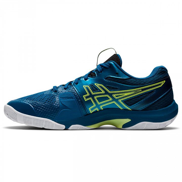 ASICS Gel-Blade 8 Deep Sea Teal / Glow Yellow