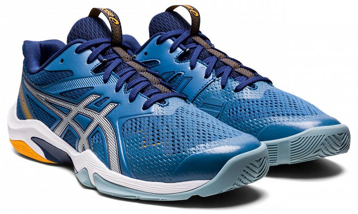 ASICS Gel-Blade 8 Azure / Pure Silver
