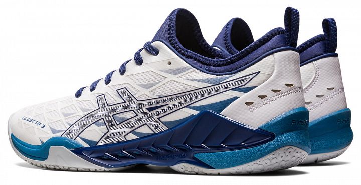 ASICS Blast FF 3 White / Deep Ocean