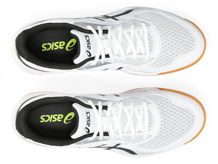 ASICS Upcourt 5 White / Safety Yellow