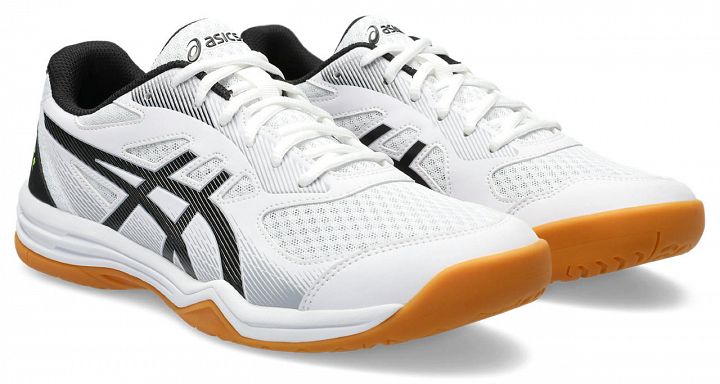 ASICS Upcourt 5 White / Safety Yellow