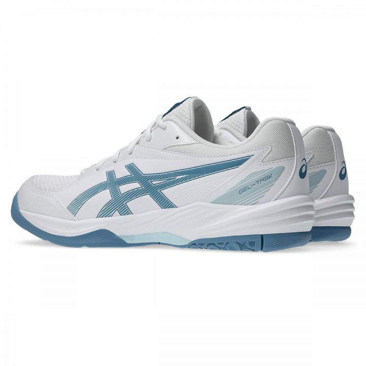 ASICS Gel-Task 4 White / Saba Blue
