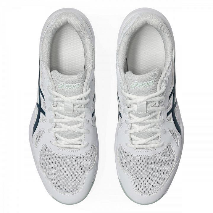 ASICS Upcourt 6 White / Tranquil Teal