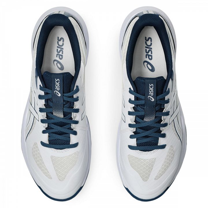 ASICS Gel-Tactic 13 White / Mako Blue